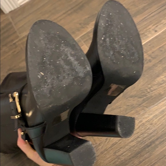 Aldo Black Leather Boots - Picture 5 of 5